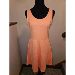Old Navy pullover scoop neck Tank Dress, Medium Petite, Coral